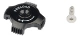 Preload Adjuster Knob SRS-22960 - Black Ultimate FactoryBikes