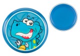Disc frisbee cu dinozaur, albastru, 20 cm, Lean 20374