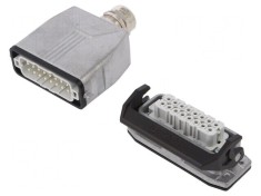Conector HDC Tată Mamă 250V 16A 16 PIN Dispunere 16 PE