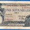 (59) BANCNOTA ROMANIA - 100.000 LEI 1946 (21 OCTOMBRIE 1946), FILIGRAN ORIZONTAL