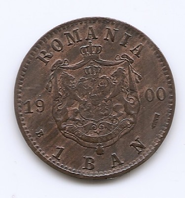 Romania 1 Ban 1900 - Carol I KM-26 foto
