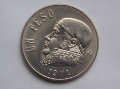 UN PESO 1971 MEXIC-XF foto