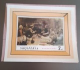 Albania MNH 1969 - colita - pictura 20 de ani de la eliberare