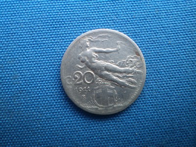 20 CENTISIMI 1911 -ITALIA foto