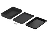 Carcasă desktop BOPLA BoVersa policarbonat negru 185x275x73 mm IP66/IP68