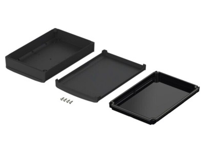 Carcasă desktop BOPLA BoVersa policarbonat negru 185x275x73 mm IP66/IP68 foto