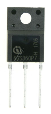 60S360P7 TRANZISTOR, N-CANAL MOSFET, 650V 9A, TO-220F IPAW60R360P7SXKSA1 INFINEON foto