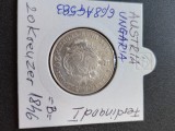 AUSTRIA UNGARIA 20 KREUZER 1846 FERDINAND I