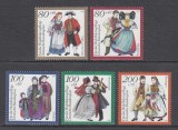 Germania 1994 - Costume tradiționale, serie neuzata