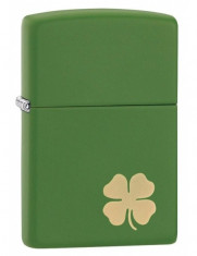 Bricheta Zippo 21032 Shamrock Deere Green foto