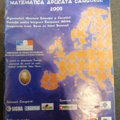 Concursul European de Matematica aplicata Cangurul - 2005