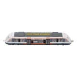 Tramvai Miniatural cu Mecanism de Tragere, Gri și Alb, CMCLASS