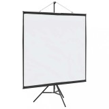 VidaXL Ecran de proiecție cu trepied 81 inch 1:1