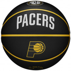 Mingi de baschet Wilson NBA Team City Collector Indiana Pacers Ball WZ4016412ID negru foto