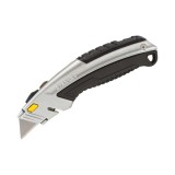 Cutter Stanley Cu Lama Retractabila, 180 Mm (3 Lame Incluse)