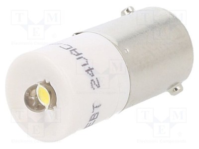 Lampă LED BA9S/T10 24VDC 24VAC Alb Cald 3mm CML INNOVATIVE TECHNOLOGIES foto
