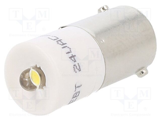 Lampă LED BA9S/T10 24VDC 24VAC Alb Cald 3mm CML INNOVATIVE TECHNOLOGIES