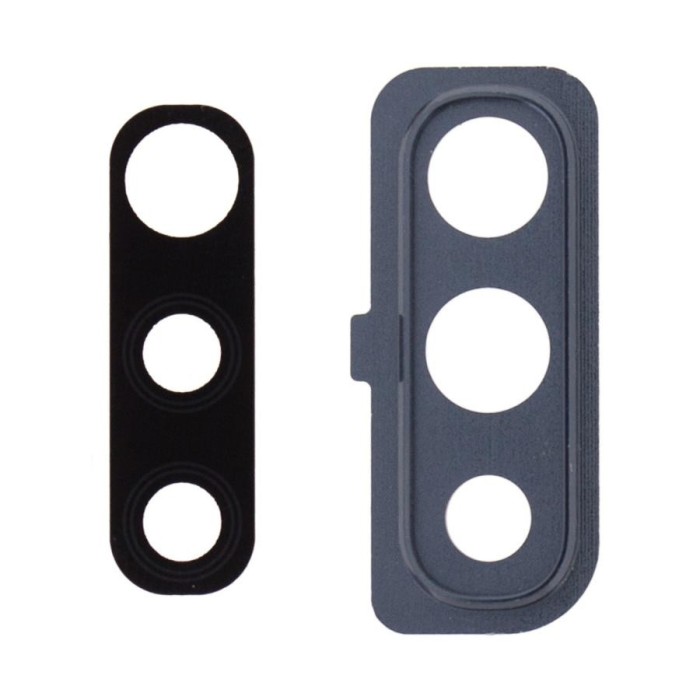 Geam Camera Samsung Galaxy A50, A505, Negru + Rama