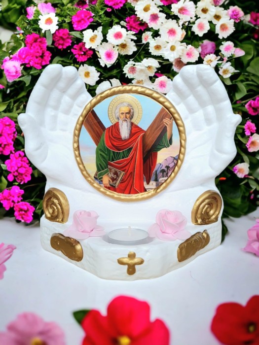 Candelă ovală Sf&acirc;ntul Andrei