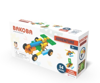 Joc de construit cu blocuri Adventure, Bakoba foto