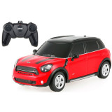 Masina cu telecomanda Mini Cooper S Countryman, scara 1:24, Rosu, Rastar