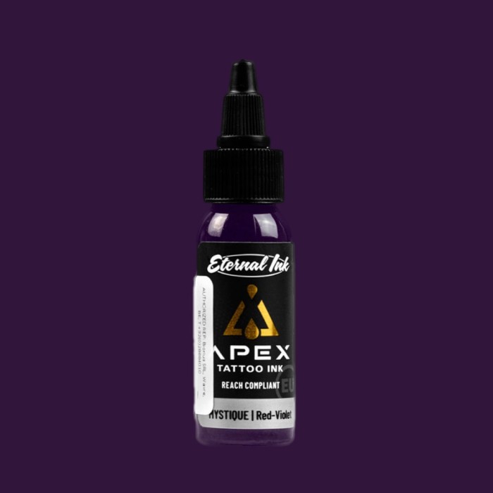 Tus tatuaj APEX Eternal - Culori - 30 ml - Mystique - Red - Violet