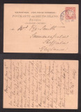 Germany Bavaria - Old postcard Postal stationery to England D.941