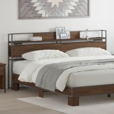 vidaXL Tăblie de depozitare Stejar brun 180 cm Lemn compozit