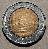 500 lire Italia - 1985, Europa