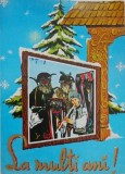 La multi ani! Carte postala circulata
