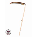 Cumpara ieftin Coasa cu coada de lemn, lama otel austriac, forjata, batuta, inel fixare, 700 mm, Styria, Strend Pro