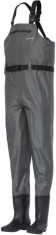 Cizme Piept ABU GARCIA Nylon Waders, Light Grey, Marime 42/43