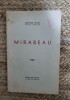 MIRABEAU -GEORGE STRAT ,DEDICATIE