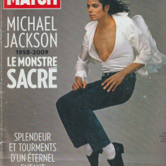 Revista Paris Match - Numar special Michael Jackson + 1 poster (lb. franceza)