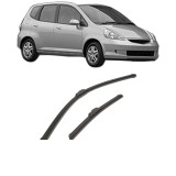 Cumpara ieftin Set stergatoare auto HONDA JAZZ II (GD_, GE3, GE2) din 2002-2008, pentru parbriz auto, 2 bucati, Bosch Aerotwin Retrofit, din cauciuc siliconat rezist