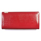 Cumpara ieftin Portofel Dama Piele Naturala Time Veranda WZ4706 Rosu | Portmoneu Elegant Carduri Fabricat Romania