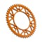 MBS Pinion spate Aluminiu KTM, 520 Z47, portocaliu, Cod Produs: JTA89747ORG