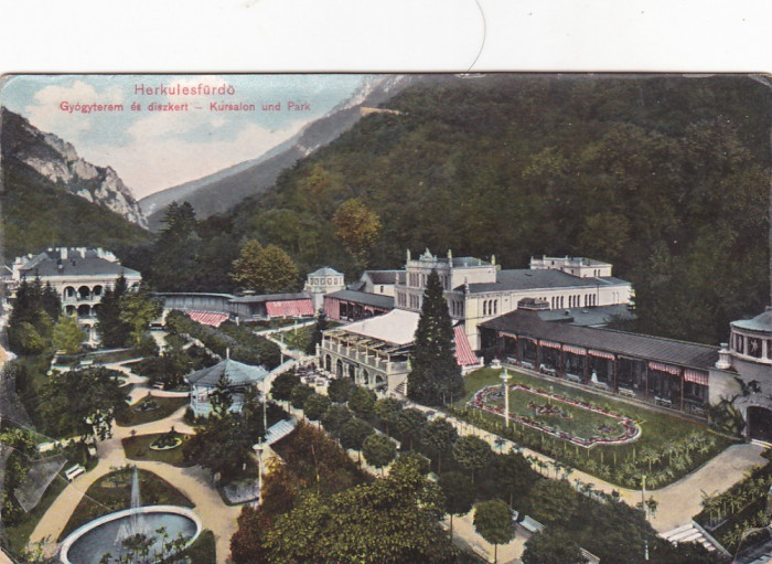 BAILE HERCULANE PANORAMA,ROMANIA.