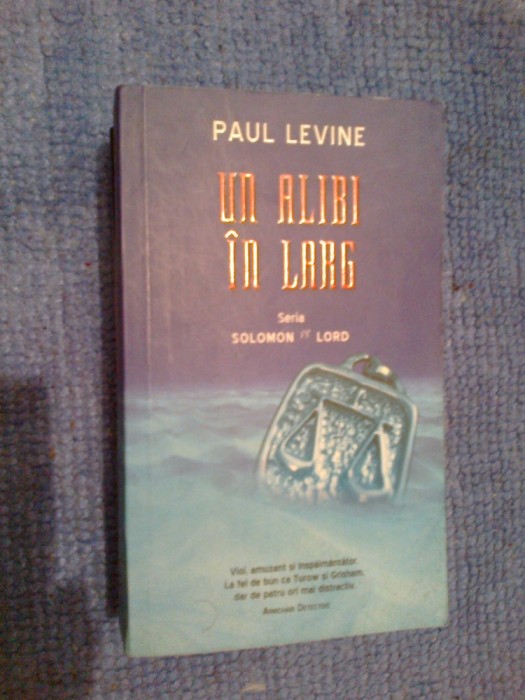 a6 PAUL LEVINE - UN ALIBI IN LARG