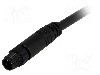 Conector M8, 3 pini, clasa etanseitate IP67, AMPHENOL - LTW8P-03AMMM-SL7A01