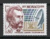 Monaco 1976 Mi 1221 MNH - Centenarul telefonului, Nestampilat