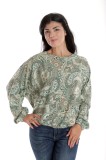 Cumpara ieftin Bluza Dama cu Maneca lunga tip Kimono, Verde - XL, Eranthe