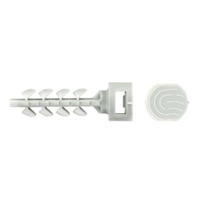 Diblu fixare colier 6x30, cap mic gri in cutie plastic InsertFIX (250 buc.) - CELO 96EXPIFS SafetyGuard Surveillance foto