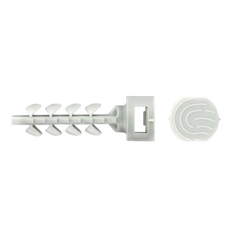 Diblu fixare colier 6x30, cap mic gri in cutie plastic InsertFIX (250 buc.) - CELO 96EXPIFS SafetyGuard Surveillance