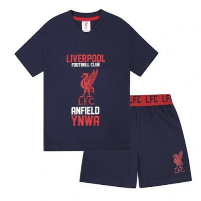 FC Liverpool pijamale de copii SLab navy - 12-13 let foto