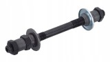 Ax roata biciclete spate gaurit, cu conuri, L145mm, CR-MO kpl Cod:Y153
