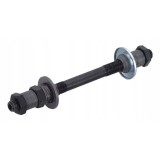 Ax roata biciclete spate gaurit, cu conuri, L145mm, CR-MO kpl Cod:Y153