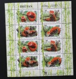BHUTAN-PANDA ROSU-WWF 1M/SH**-BH 32