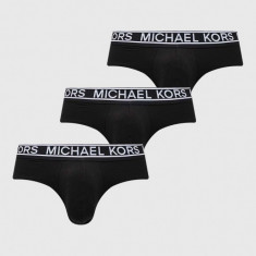 Michael Kors slip 3-pack barbati, culoarea negru