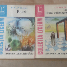 LUCIAN BLAGA - POEZII \ TEATRU \ PROZA AUTOBIOGRAFICA vol.1.2.